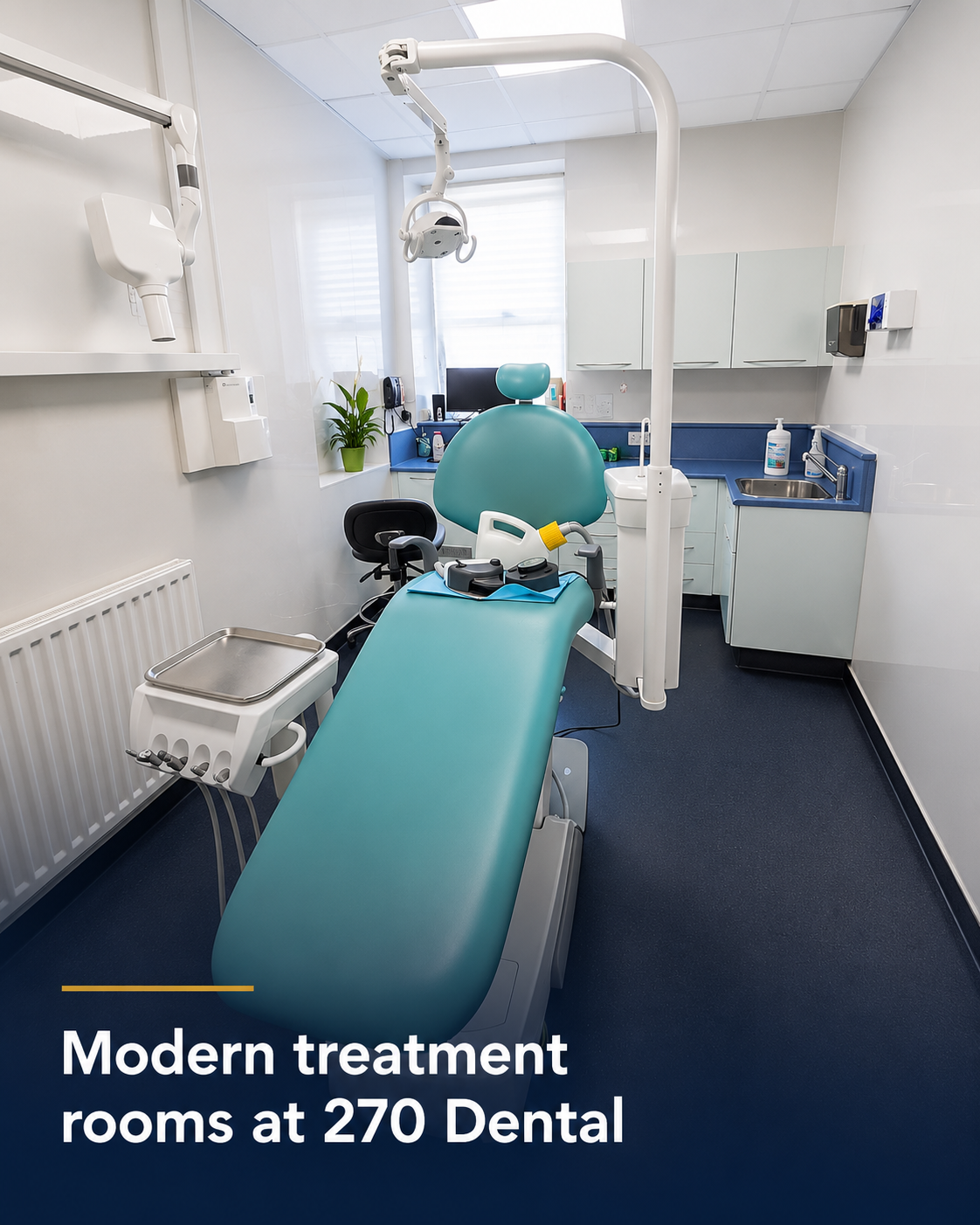 Treatment room at 270 Dental