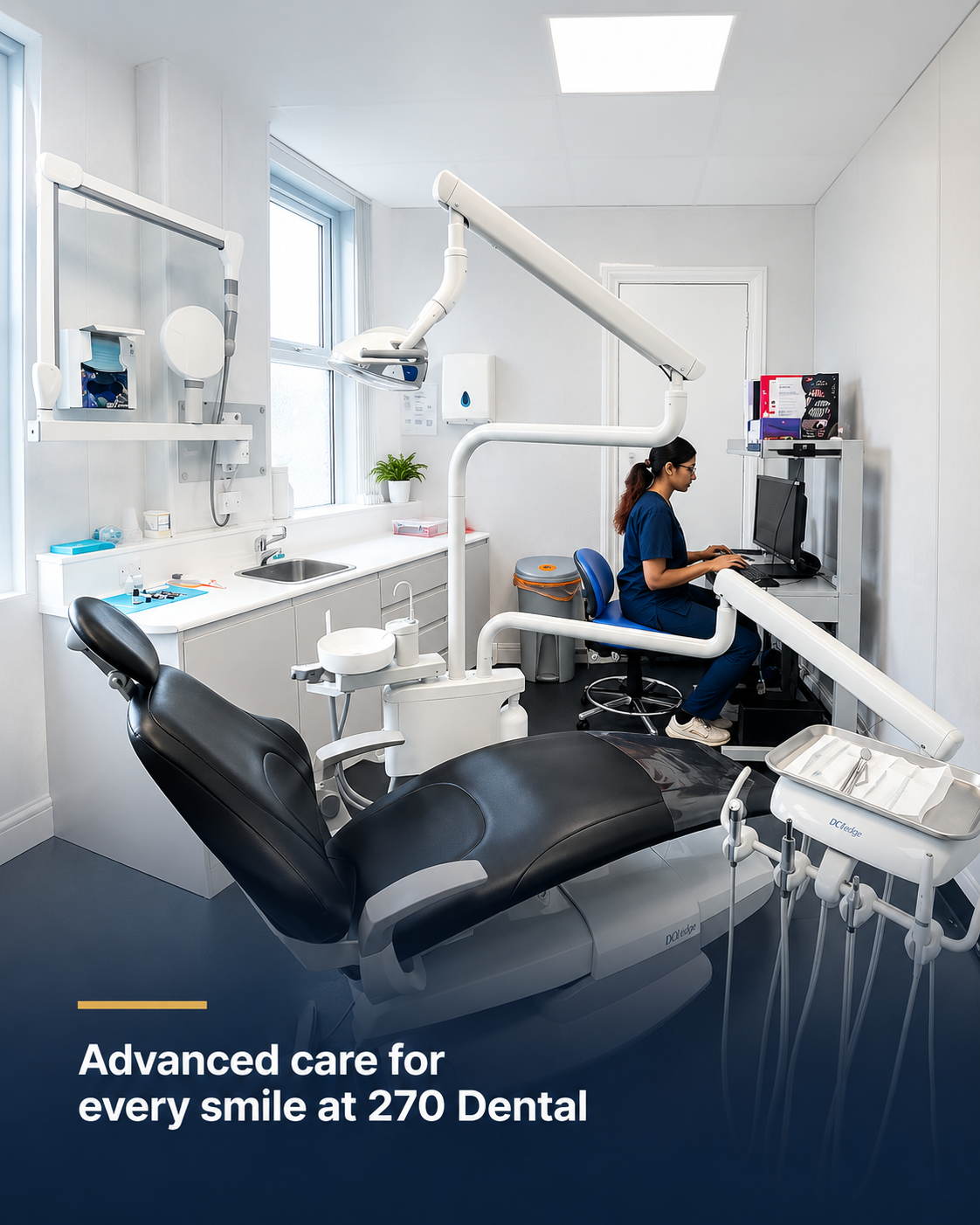 Treatment room at 270 Dental